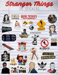 Stranger Things Stickers Png Pack 02 By Doggyproductions On Deviantart Stranger Things Sticker Stranger Things Quote Stranger Things
