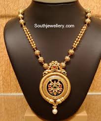 Light Weight Simple Antique Gold Necklace By Naj Jewellery Nellore Gold Fashion Necklace Gold Necklace Designs Gold Jewelry Fashion