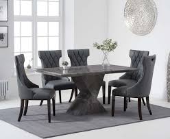 108 Reference Of Grey Marble Dining Table And 8 Chairs In 2020 Dining Table Marble Grey Dining Tables High Back Dining Chairs