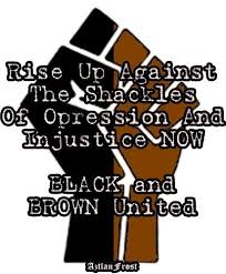 Black And Brown Unity Poster Black And Brown Unity Black And Brown Protest Art Energy Saving Solutions
