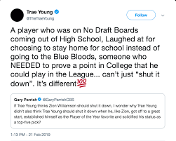 Trae young to zach lavine: Trae Young With The Posterize Dunk Atlantahawks