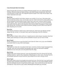 Seperti permain lain, batu seremban juga ada peringkatnya yang digelar sebagai buah. Cara Bermain Batu Seremban