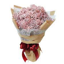 Medium Size Pink Baby Breath Send Flower Baby Love To Your Beloved Friends Family From Apple Blossom Floral On Apple Blossom Floral Birthday Flowers Bouquet
