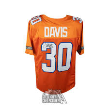 Check spelling or type a new query. Terrell Davis Hof 17 Autographed Denver Broncos Custom Orange Football Jersey Jsa Coa Steel City Collectibles