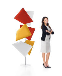 For Larger Management Offices Or Bare Floors Standing Acoustic Panels Provide A Nice Separation Screen Without Reduc Acoustic Panels Expert Design Sound Panel