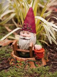 Gnome At Work Statuary Klabautermann Gartenfiguren Gnome