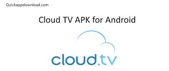 Record and download any video from netflix, hulu, disney+, amazon, and more. New Cloud Tv Apk Download For Android Devices