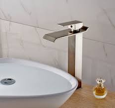 juno square brushed nickel deck mount