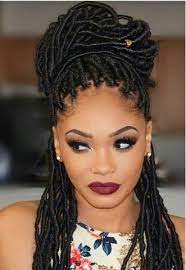 Latch Hook Faux Locs Natural Hair Styles Braids For Black Hair Faux Locs Hairstyles