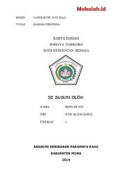 Kali ini mamikos akan memberikan contoh makalah karya ilmiah berupa 1 contoh karya ilmiah remaja yang juga bisa digolongkan sebagai contoh karya. Yuk Baca Contoh Makalah Karya Ilmiah Remaja