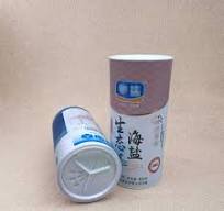China Supplier Cardboard Paper Tube Salt With Spice Pepper Shaker Top