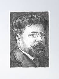 Poster for Sale mit "Gaston Leroux" von Barnaby Edwards