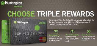 I do have a bank of america card, but i do not have a debit card. whetnall then did exactly what experts tell you to do. The Voice Credit Card From Huntington Review Earn Triple Rewards In Ky Mi Oh Pa Wv Il Wi Bank Deal Guy