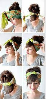 Cute Way To Wrap Your Hair Up Hair Styles Hair Scarf Styles Scarf Hairstyles