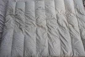 Primitive Old Feather Tick Bed Mattress W Vintage Indigo Blue Striped Cotton Ticking Fabric Ticking Fabric Vintage Indigo Bed Mattress