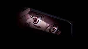 Anime, dark, anime girls, black hair wallpapers hd / desktop and mobile backgrounds. Eyes Dark Pink Hair Anime Pink Eyes Simple Background Black Background Mirai Nikki Gasai Yuno Wallpaper 1920x1080 217859 Wallpaperup