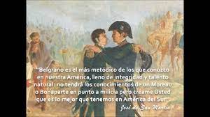 Durante esos días belgrano, güemes y san martín analizarán el rumbo de la revolución, y el creador de la bandera y el gaucho general convencerán al poco antes el coronel san martín, luego de dejar el ejército del norte, asumirá, en setiembre de 1814, la gobernación intendencia de cuyo, confiando. Instituto Nacional Sanmartiniano Manuel Belgrano Y San Martin Facebook
