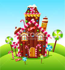 cute candy house vector illustration candy house christmas crafts gingerbread house