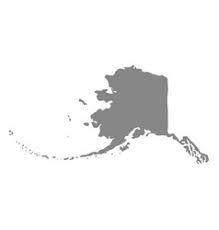 Detailed map of anchorage showing restaurants, shops, trails and more. Alaska Outline Vector Images Over 1 100