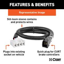 Visit us now.electric trailer brake controller kit for lr3, lr4 and range rover sport. Trailer Brake Controller Harness Sku 51522 For 27 68 By Curt Manufacturing
