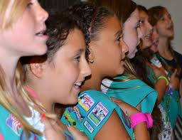 Girl Scouts Honored at Town Hall