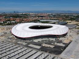 The vicente calderón stadium was the home stadium of atlético madrid since its completion in 1966 to 2017, with a seating capacity of 54,907 and located on the banks of the manzanares, in the arganzuela district of madrid, spain. Estadio De Futbol Wanda Metropolitano Del Club Atletico De Madrid Cruz Y Ortiz Arquitectos Football Stadiums Stadium Stadium Design
