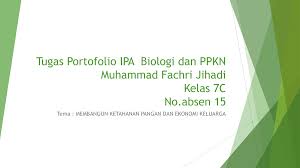 Soal dan pembahasan ukk fisika kelas xi sma ma smk th 2015 2016 soal 1 tugas kurtilas fisika ipa sma. Tugas Portofolio Ipa Biologi Dan Ppkn Muhammad Fachri Jihadi Kelas 7c No Absen 15 Flip Ebook Pages 1 13 Anyflip Anyflip
