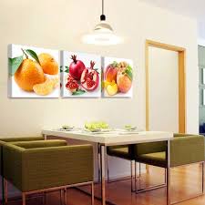 Nordic Fruit Living Room And Kitchen Decorative Canvas Painting 3 Pieces Of Wall Picture Art Decoration Kitchen Wall Decor Dining Room Small Kitchen Wall Art