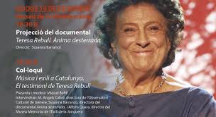 Torroella promou un homenatge de país a l'artista Teresa Rebull en el seu  centenari