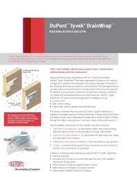 11 x 17 tyvek paper 50 sheets 1056d art & craft material water tear resistant for sale online | ebay. K05010 Dupont Tyvek Building Science Bulletin Drainwrap