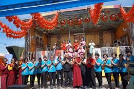 南無第三世多杰羌佛 妙法之光 行動佛殿93站雲林麥寮海豐北嶽殿誦經祈福願世界疫情早日息沒災去福臨