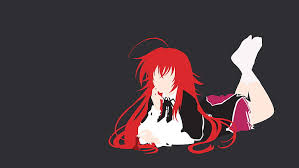Enter & enjoy it now! Hd Wallpaper Anime Vectors Gremory Rias Highschool Dxd Fan Art Minimalism Wallpaper Flare