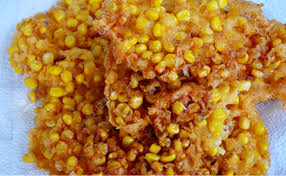 Sweet Corn Menu For Children Sweet Corn Fritters Thai Style Stock Photo Picture And Royalty Free Image Image 91441693