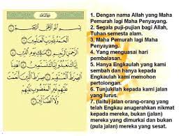 Surah ini diturunkan di mekah dan terdiri dari 7 ayat. Surah Al Fatihah Jie S Blog