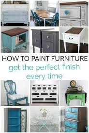 Here is a guide to typical refinishing costs for common furniture types. How To Paint Furniture For The Perfect Finish Every Time Lovely Etc