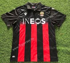 Scoreless after 45 minutes between nice and reims. 2020 2021 Ogc Nice Home Red Black Thailand Soccer Jersey Aaa 503 Ogc Nice