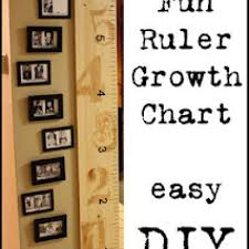 Picture Ruler Growth Chart Milestone Craft Ideas