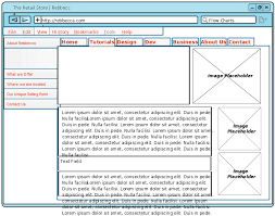 A Wireframe Mock Up Done For A Retail Store Click On The Image To Modify Online Using Creately Wireframe Template Wireframe Templates