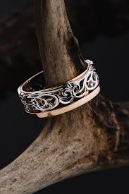 Vintage Style Wedding Ring Gold Wedding Ring Floral Wedding Etsy Vintage Style Wedding Rings Wedding Rings For Women Mens Wedding Rings