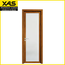 Whether you prefer the simple elegance of clear glass or the intricate patterns of a decorative glass or resin panel insert, you'll find exactly the right look for your taste. China Interior Double Glazing Aluminum Casement Glass Doors China Glass Door Aluminium Swing Door