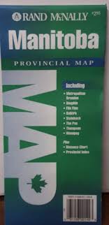 Rand Mcnally Manitoba Provincial Map Rand Mcnally And