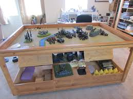 Warhammer 40k Fantasy Rpg D D Custom War Game Terrain Table 4x6 Gaming Table Diy Board Game Table Hobby Table