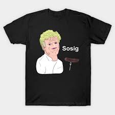 Over 1 million templates, updated continously. Gordon Ramsay Sosig Meme Gordon Ramsay T Shirt Teepublic De