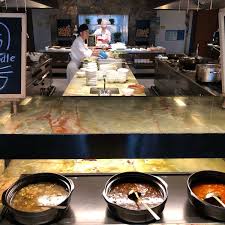 A buffet breakfast is available every morning. Photos At Goji Kitchen Bar è´¡åŽ¨ Buffet