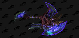 The maw of the damned (blood dk artifact) is invisible, you can click it but you can't see it. Blood Death Knight Artifact Weapon Maw Of The Damned Guides Wowhead
