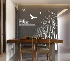 You can observe that these stickers vary in style. Love Forest Wall Sticker For Dining Room Tree Branch Wall Decal Winter Tree Wall Decals Large Wood Tree B Wall Decor Quotes Dining Room Walls Dining Room Decal