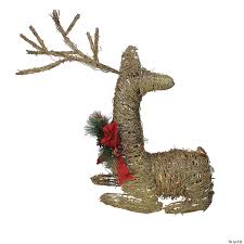 Check out our lowest priced option within christmas yard decorations, the 36 in. Northlight 30 Pre Lit Gold Reindeer With Bow Outdoor Christmas Decor Oriental Trading