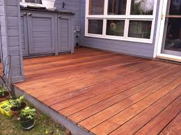 Cabot S Australian Timber Oil Deck Stain In Natural On An Ipe Deck Staining Deck Deck Stain Colors Deck Design