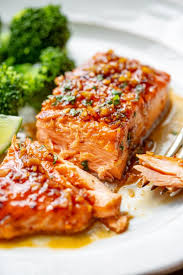 Spicy Honey Glazed Salmon Recipe Recipe Honey Glazed Salmon Recipe Salmon Glaze Recipes Salmon Recipes
