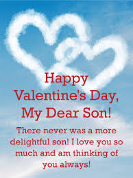 Send free valentine's day ecards to your friends and family quickly and easily on crosscards.com. To My Dear Son Happy Valentine S Day Card Birthday Greeting Cards By Davia Happy Valentine Day Quotes Happy Valentines Day Card Happy Valentines Day Son